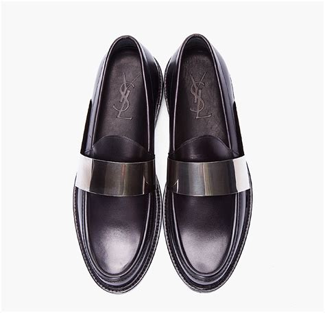 ysl mens moccasins|Saint Laurent Loafers for Men .